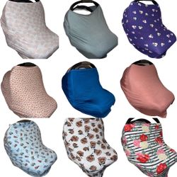 Car seat Breastfeeding Cover 5in1 ( Prom, Shoes, Baby Girl, Boy, Clothes, Mirrors,rug, Bed,chair,sofas,couch)