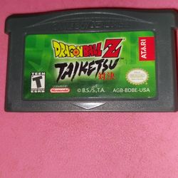 Dragon Ball Z Taiketsu For Game Boy Advance