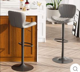 Set of 2 Swivel barstools new