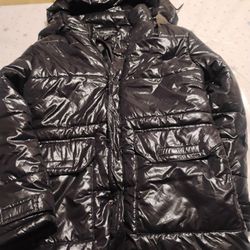 Forever 21 Men's, Size Large. Warm Winter Puffer Black Jacket, "