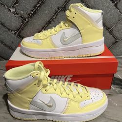 Nike Dunk High Up Rebel Lemon Yellow (W)