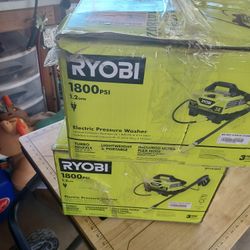 RYOBI
Presure   Wash 1800 PSI 1.2 GPM Cold Water
Corded Electric Pressure
Washer