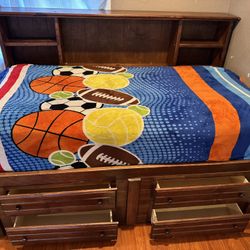Twin Bed For Sale Good Condition Good Wood 