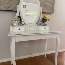Beautiful Vanity White Color