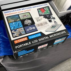 Portable LCD digital Microscope 