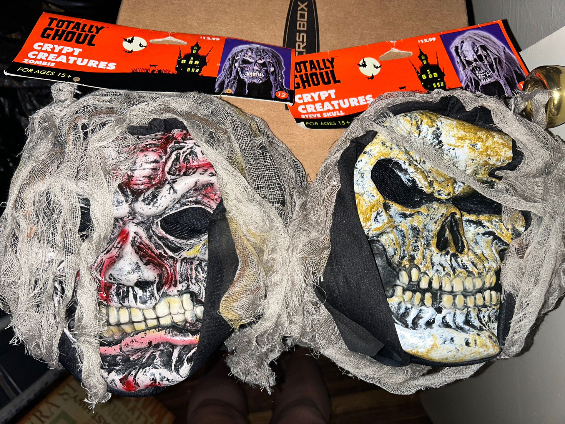 Hooded Skull Masks