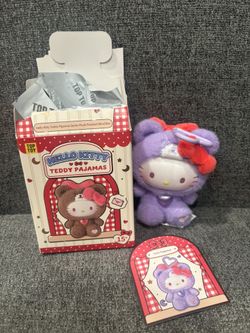 Hello Kitty Teddy Pajamas Blind Box (opened)