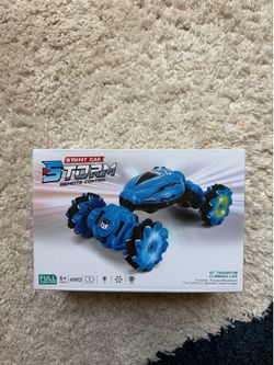 Remote control stunt car