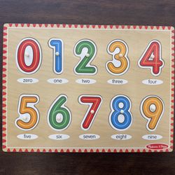Melissa & Doug Wooden Puzzle 