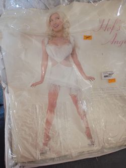 Hef's Angel Halloween Costume