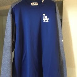  Los Angeles Dodgers Authentic Tech Raglan Pullover Sweatshirt