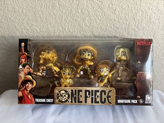 Netflix One Piece Gold Mini Figures New