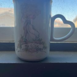Precious Moments Mug, Vintage Collectible!