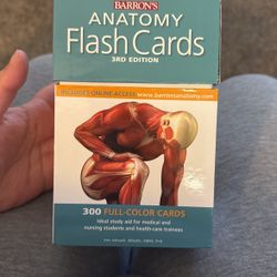 Barrons Anatomy Flash card 
