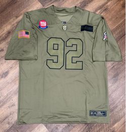 Nike NFL New York Giants Michael STRAHAN  #92 Salute to Service Jersey XXL