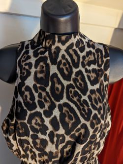 Animal Print M Size Dress LOVE CULTURE