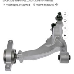 Dorman 524-266 Front Right Lower Suspension Control Arm and Ball Joint Assembly for Specific Infiniti Models Fits select: 2009-2013 INFINITI G37, 2007