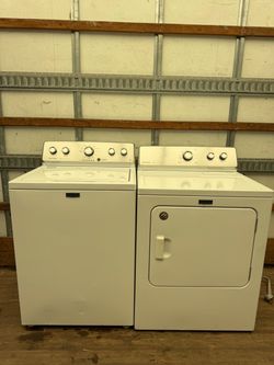 Maytag washer and dryer set
