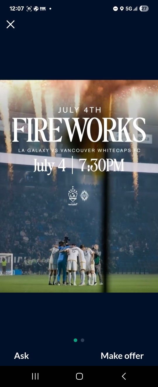 La Galaxy Vs Vancouver