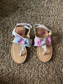 Jojo sandals size 11 little girls