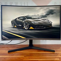 SAMSUNG 27-inch 240Hz Curved Gaming Monitor (LC27RG50FQNXZA) G-Sync Compatible