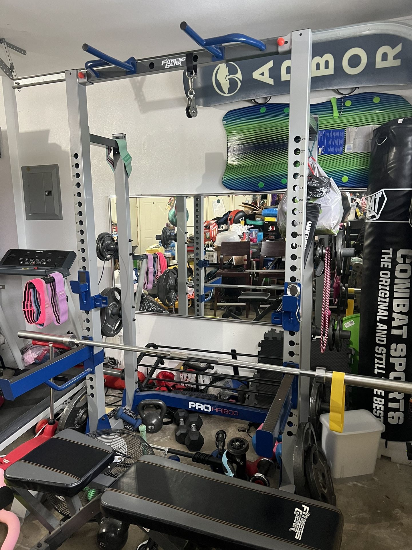 Fitness Gear Rack