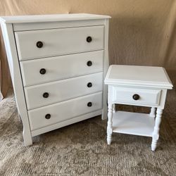 Used dresser 2024 and nightstand set