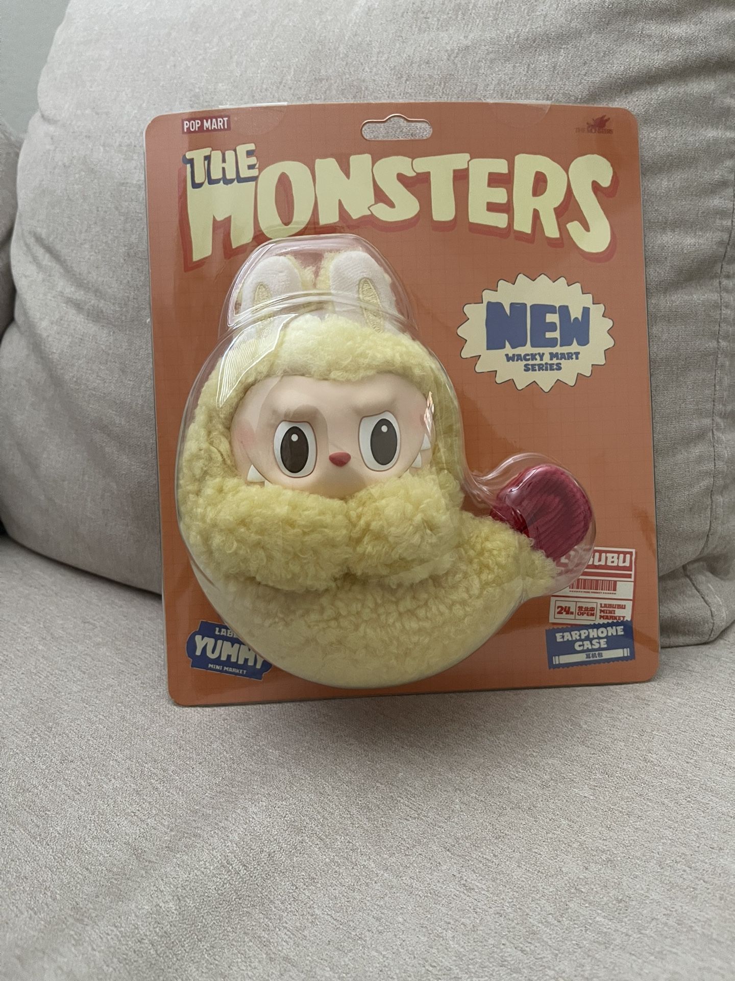 Shrimp Tempura Labubu Earphone Case