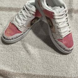 Kito Wares “Passion of Christ – Resurrection Day” Sneakers – Size 9 – Chapel White/Glorious Sunset