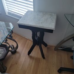 Marble Top Eastlake Table