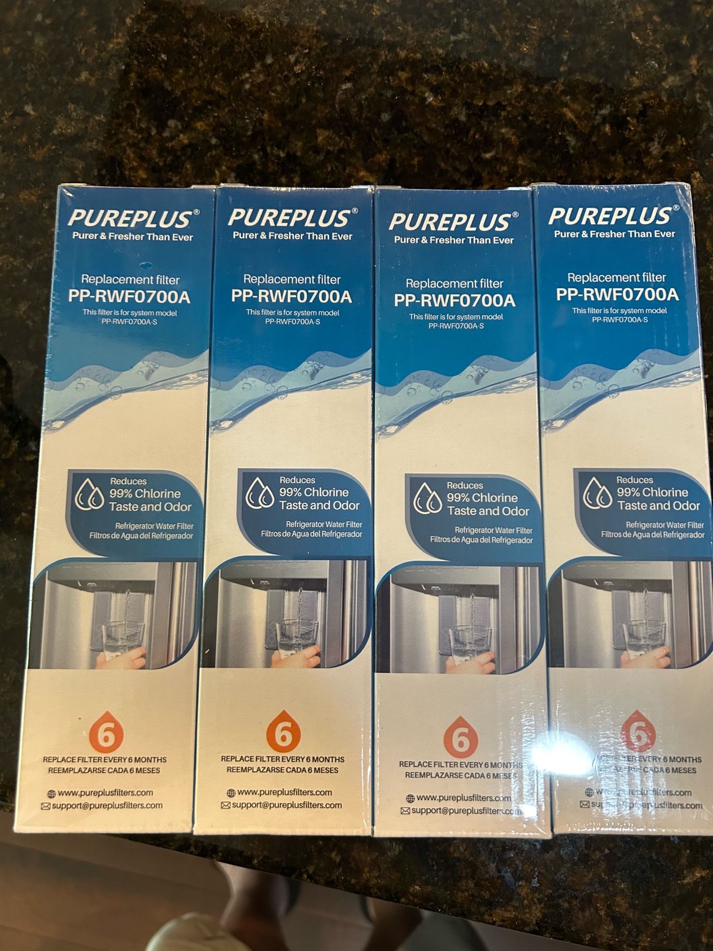 Samsung Refrigerator water filter (4 pk)