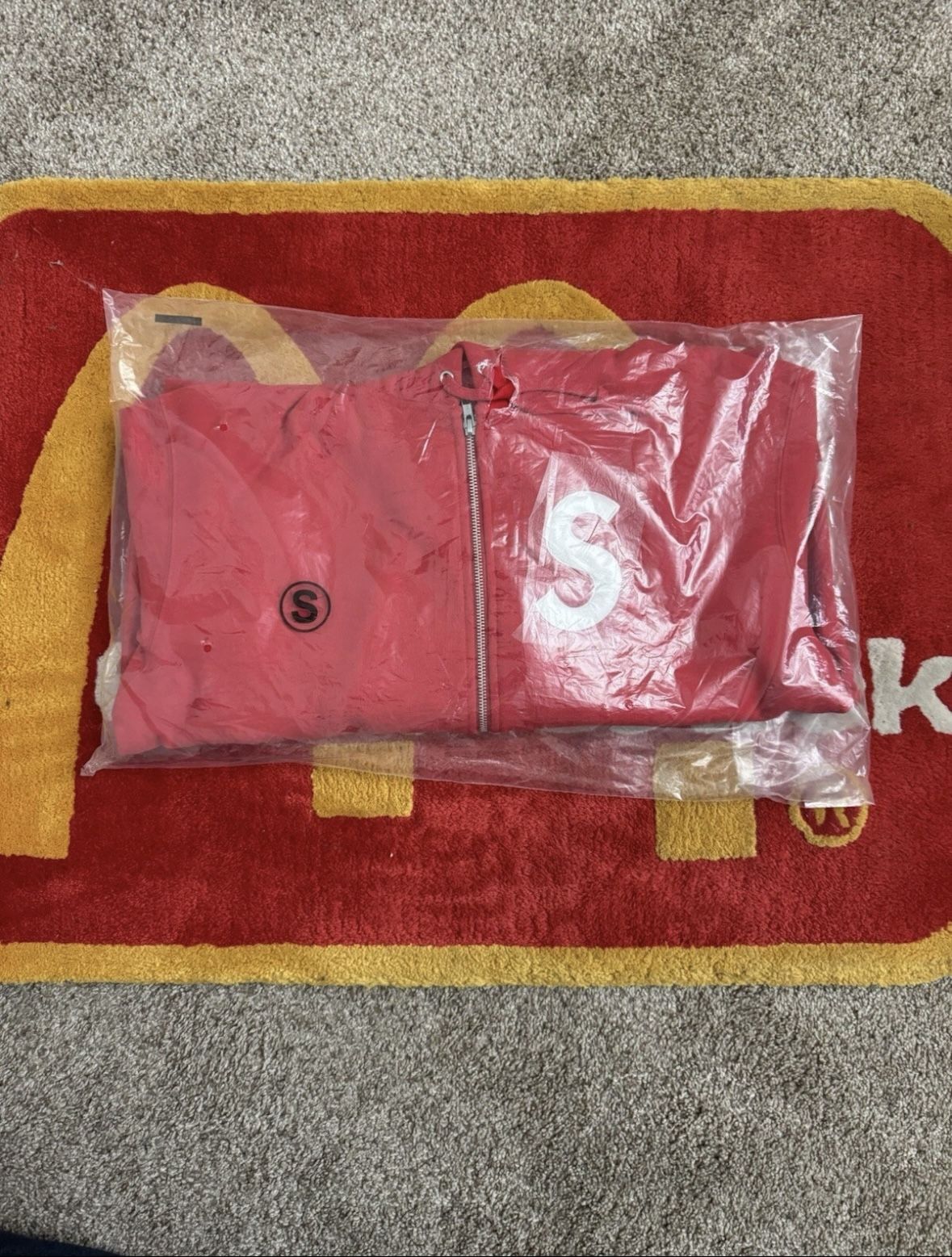 Supreme S Logo Zip Up