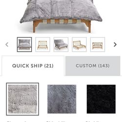 Lovesac Set of PillowSac Chairs with Squattoman