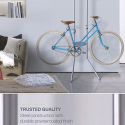 Free Standing alloy Bike Rack (holds two Bikes)