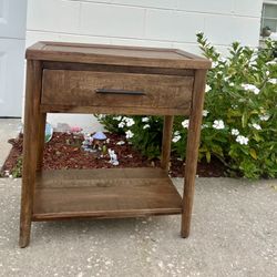 Brown End Table / Night Stand 