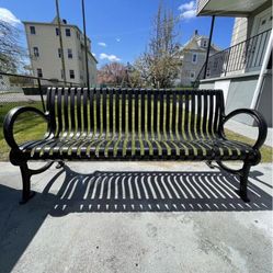 Cast Iron 8ft Bench 