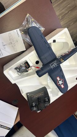 VOLANTEXRC F4U Corsair 500mm Brushless 4CH RC Plane RTF w/ Gyro