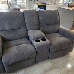 Ashley's Reclining Sofa And Reclining Love Seat