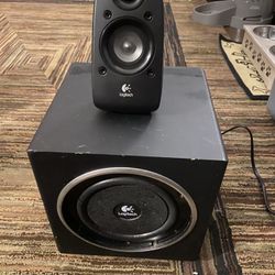 Logitech computer audio system