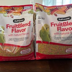 ZuPreem Fruit blend Flavor Bird Food 
