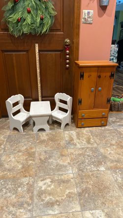 Furniture For Dolls Fits American Girl Dolls Or Similar