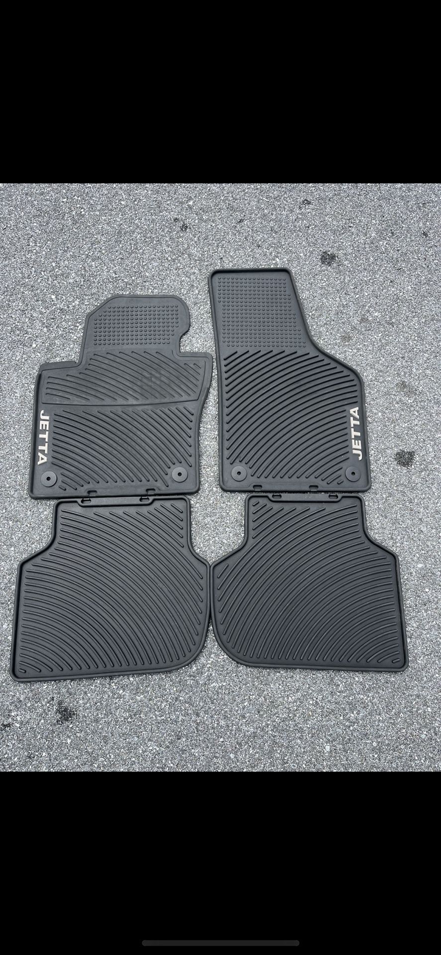 Rubber Floor Mats For 2011-15 Vw Passat