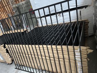 5ft Tall Galvanized Steel Fence Panel On Sale
