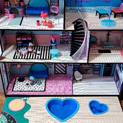 LoL Surprise Dollhouse, Furniture And Dolls Included 