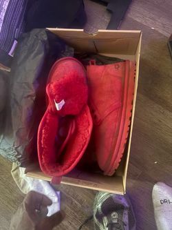 UGG Classic Ultra Mini Boots Red