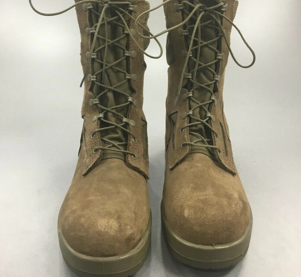 BELLEVILLE 550 ST USMC Size 14 R Steel Toe Combat Boots Vibram