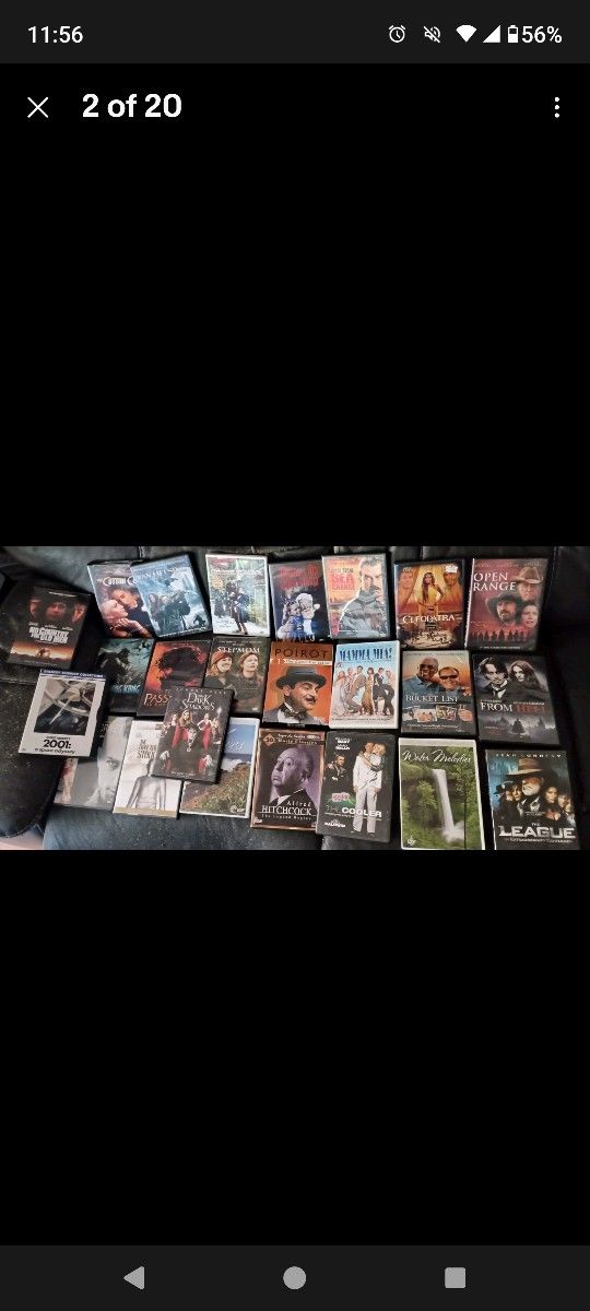 32 DVD Lot Mixed New & Used Movies Comedy Action Drama Kids 