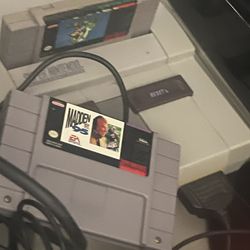 Super Nintendo One Controles And Mario & Footbal 