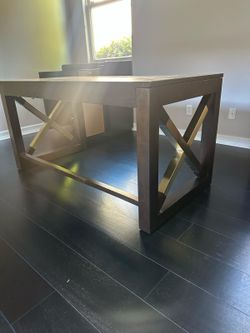 Executive Solid Wood Desk with Drawers