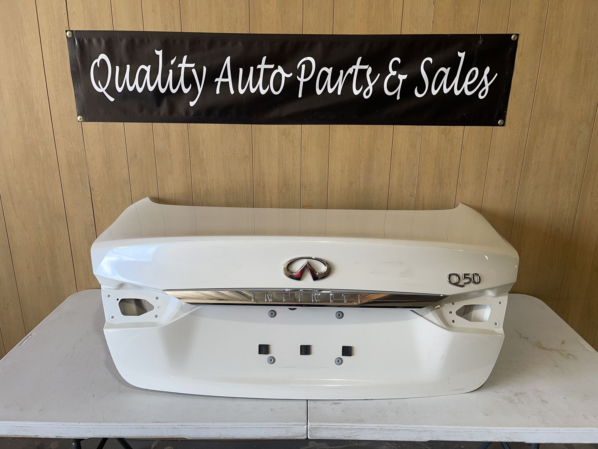 2018 2019 2020 2021 Infiniti Q50 Trunk Lid